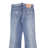LEVI'S Womens Jeans Blue Regular Flared Denim Medium W28 L30 Classic Cotton