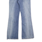 LEVI'S Womens Jeans Blue Regular Flared Denim Medium W28 L30 Classic Cotton