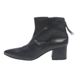 VAGABOND Womens Ankle Boots Black Leather UK 6 Stylish Comfortable Block Heel