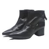 VAGABOND Womens Ankle Boots Black Leather UK 6 Stylish Comfortable Block Heel