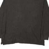 NAUTICA Mens Brown Long Sleeve Plain 2XL Cotton Blend Polo Shirt Classic Fit