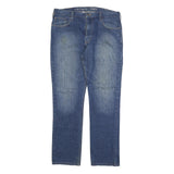 CARHARTT Mens Relaxed Fit Blue Denim Straight Jeans Cotton Blend W38 L34 Casual