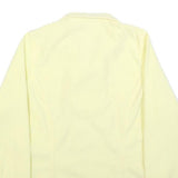 ODLO Womens Cream Plain Jumper Pullover Crew Neck Basic Knit S Lightweight