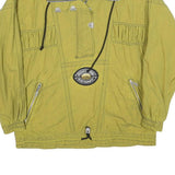 LOFFLER Womens Green Jacket L Polyester Blend Plain Zip Casual Lightweight