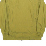 LOFFLER Womens Green Jacket L Polyester Blend Plain Zip Casual Lightweight