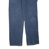 DICKIES Mens Blue Regular Fit Straight Denim Jeans W40 L32 Workwear Zip