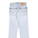 LEVI'S 501 Womens Jeans Blue Regular Flared Denim Light W27 L28 High Waist