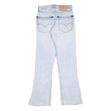 LEVI'S 501 Womens Jeans Blue Regular Flared Denim Light W27 L28 High Waist