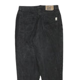 BLUE BIRD Mens Jeans Black Relaxed Straight Denim Medium W30 L28 Casual Style