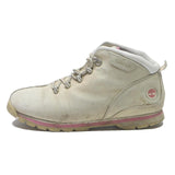 TIMBERLAND Womens Ankle Boots White Synthetic UK 5 Lightweight Casual