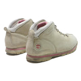 TIMBERLAND Womens Ankle Boots White Synthetic UK 5 Lightweight Casual