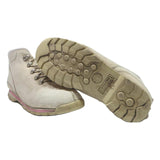 TIMBERLAND Womens Ankle Boots White Synthetic UK 5 Lightweight Casual