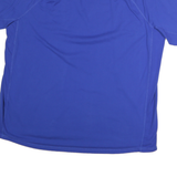 CARHARTT Mens Blue Graphic T-Shirt 2XL Short Sleeve Crew Neck Cotton Pocket