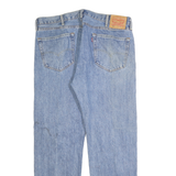 LEVI'S 505 Mens Jeans Regular Straight Denim Light W38 L32 Classic Zip Cotton
