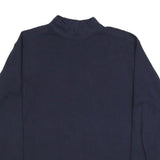 CARHARTT Mens Navy Blue Long Sleeve Crew Neck T-Shirt L Cotton Blend
