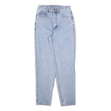 TEDDYS Womens Regular Light Blue Denim Jeans W25 L30 Cotton Blend Zip