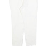 TOP DRESSING Womens White Regular Jeans Denim Button W27 L26 Classic Cotton