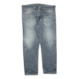 LEVI'S 508 Loose Mens Jeans Blue Regular Cotton Blend Medium W34 L27 Zip Casual