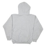 PORT AND COMPANY Mens Grey Warrior Basketball Hoodie L Casual Cotton Blend