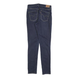 LEVI'S Womens Slim Fit Skinny Denim Jeans Blue W28 L32 Classic Cotton Blend Zip