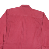 AMERICAN OUTPOST Mens Red Plain Shirt XL Casual Button Down Cotton Blend