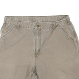 CARHARTT Mens Shorts Beige Casual Plain M W34 Workwear Durable Cotton