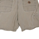 CARHARTT Mens Shorts Beige Casual Plain M W34 Workwear Durable Cotton