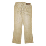 RALPH LAUREN Womens Regular Fit Beige Denim Jeans W30 L29 Embroidered Back