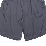 REEBOK Mens Shorts Grey Casual M W28 Lightweight Polyester Pockets