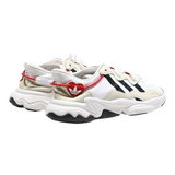 ADIDAS Ozweego Sneaker Trainers White Leather Mens UK 6