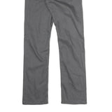 LEVI'S Mens Cotton Grey Slim Straight Trousers W29 L29 Casual Comfortable Zip
