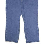 LEVI'S Ribcage Straight Big E Womens Jeans Blue Relaxed Straight Denim Raw W42