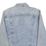 LEVI'S Mens Blue Denim Button Cotton Jacket M Classic Casual Outerwear
