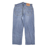 LEVI'S 505 Mens Jeans Blue Regular Straight Denim Medium W33 L24 Classic Zip