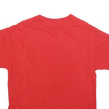 POPULAR POISON Mens Red Rebel Graphic T-Shirt L Short Sleeve Crew Neck Printed