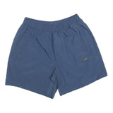 ADIDAS Mens Shorts Blue L W32 Sports Casual Zip Pocket Lightweight