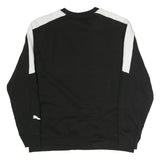 NIKE Mens Black Crew Neck XL Sweatshirt Cotton Pullover Sportswear Casual