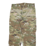 BETHEL INDUSTRIES Mens Cotton Blend Camouflage Regular Fit Cargo Trousers W35
