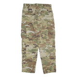 BETHEL INDUSTRIES Mens Cotton Blend Camouflage Regular Fit Cargo Trousers W35