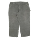 CARHARTT Mens Jeans Green Relaxed Straight Denim Medium W44 L30 Workwear