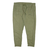 JACK WOLFSKIN Mens Lyocell Green Relaxed Drawstring Trousers W40 L29 Casual