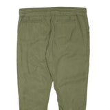 JACK WOLFSKIN Mens Lyocell Green Relaxed Drawstring Trousers W40 L29 Casual
