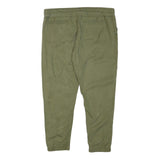 JACK WOLFSKIN Mens Lyocell Green Relaxed Drawstring Trousers W40 L29 Casual