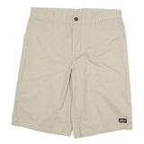 DICKIES Mens Shorts Beige Casual Plain XL W34 Workwear Cotton Blend