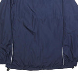 STARTER Mens Navy & Orange Zip Polyester Track Jacket M Sports Casual