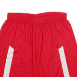 JORDAN Mens Red Casual Polyester Shorts L W32 Sportswear Summer
