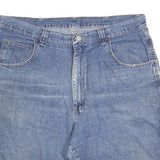 WRANGLER Mens Denim Blue Casual Shorts L W36 Classic Cotton Comfortable