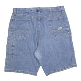 WRANGLER Mens Denim Blue Casual Shorts L W36 Classic Cotton Comfortable