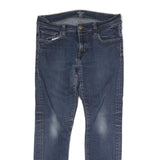 CARHARTT WIP Womens Jeans Blue Regular Straight Denim Medium W31 L25 Button