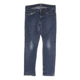 CARHARTT WIP Womens Jeans Blue Regular Straight Denim Medium W31 L25 Button